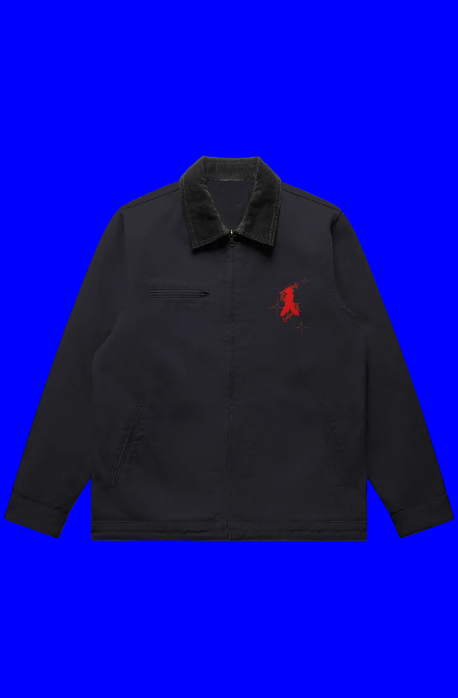 Canvas Cord Collar Jacket