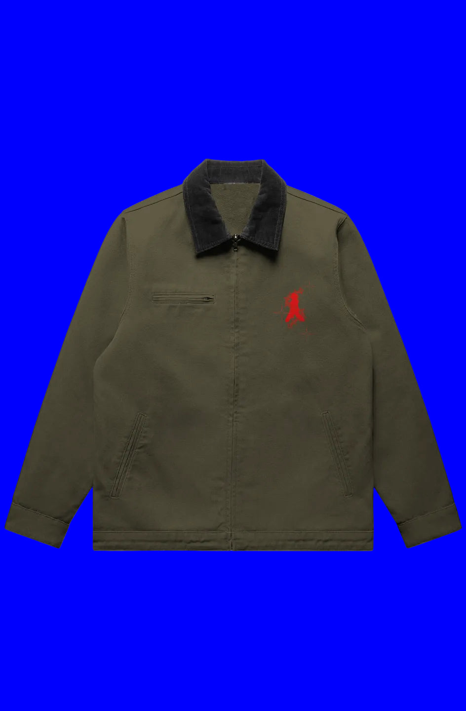 Canvas Cord Collar Jacket