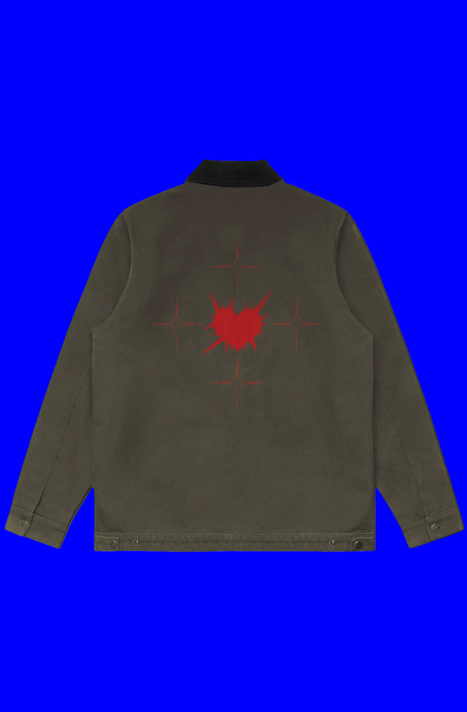 Canvas Cord Collar Jacket